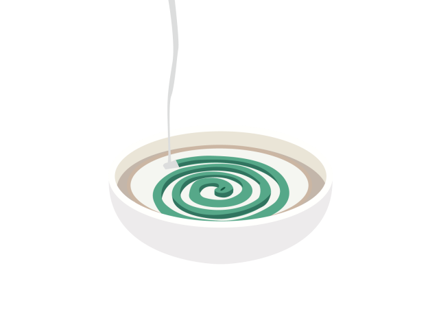 蚊取線香 無料イラスト素材 素材ラボ