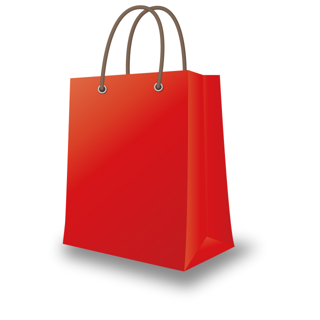 紙袋 ショップバッグ 赤 無料イラスト素材 素材ラボ