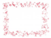桜吹雪フレーム