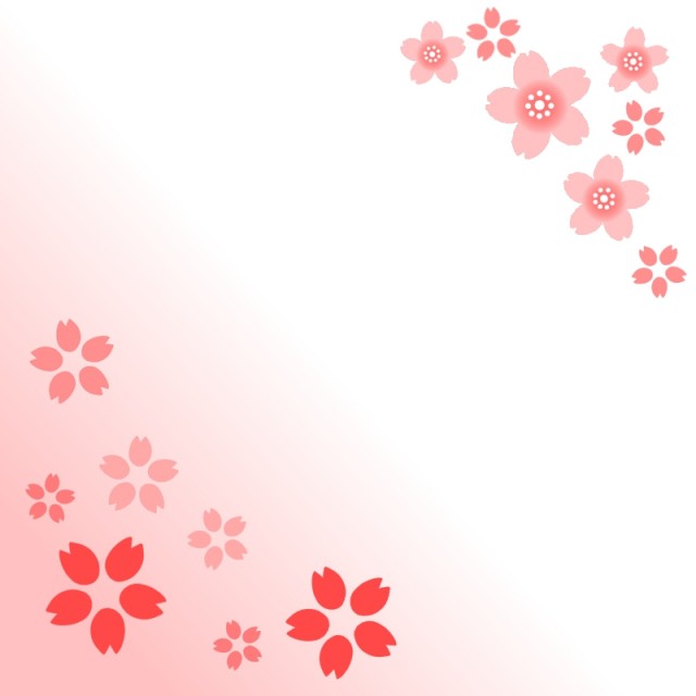 春らしい桜フレーム 無料イラスト素材 素材ラボ