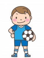 男子サッカー部　…