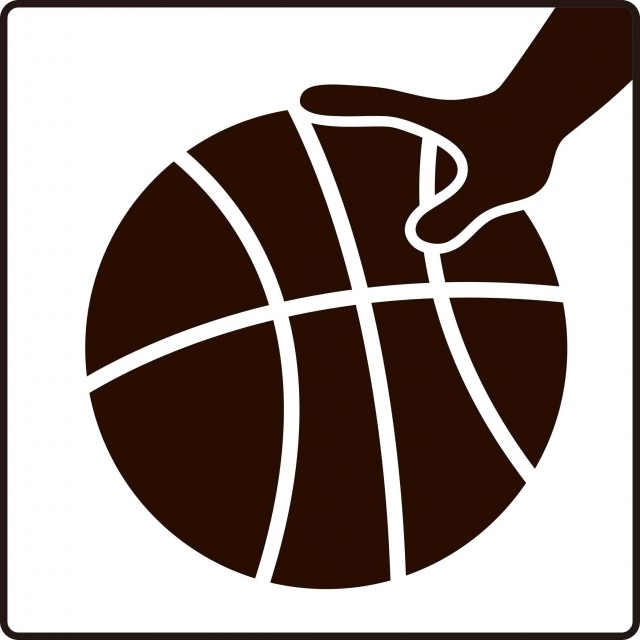 バスケットボール部のアイコンイラスト 無料イラスト素材 素材ラボ