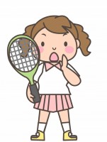 テニス かわいい無料イラスト 使える無料雛形テンプレート最新順 素材ラボ