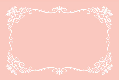 結婚式 謝恩会などの席札テンプレート アンティーク ピンク カード Jpg Word 無料イラスト素材 素材ラボ