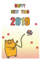 2019年　年賀…