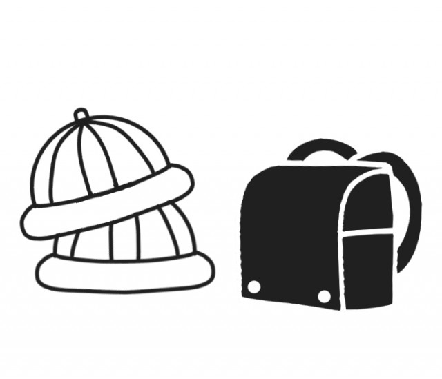 学童帽子とランドセルのイラスト 無料イラスト素材 素材ラボ