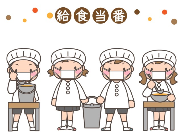 動物の画像について 最新のhdイラスト 給食着