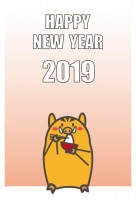 2019年　年賀…