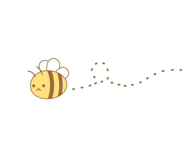 最高の無料イラスト 最新ミツバチ イラスト かわいい
