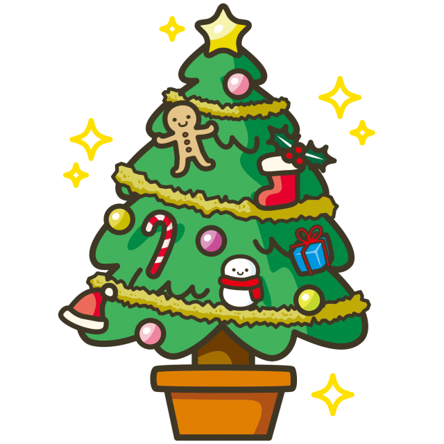 クリスマスツリー 無料イラスト素材 素材ラボ