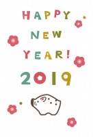 2019年　年賀…