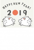 2019年　年賀…