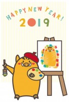 2019年　年賀…