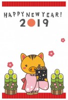 2019年　年賀…