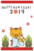 2019年　年賀…