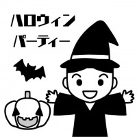 ハロウィンの仮装…