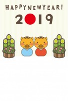 2019年　年賀…