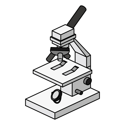 顕微鏡 無料イラスト素材 素材ラボ