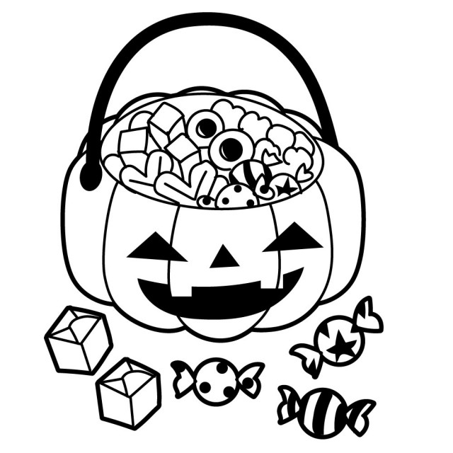 ハロウィンのお菓子のイラスト 無料イラスト素材 素材ラボ