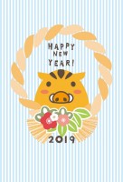 2019年　年賀…