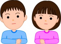 子供の表情（考え…