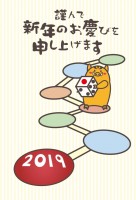 2019年　年賀…