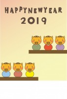 2019年　年賀…