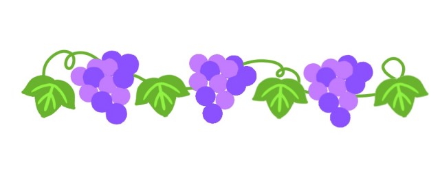 美しい花の画像 トップ100イラスト ぶどう 葉っぱ