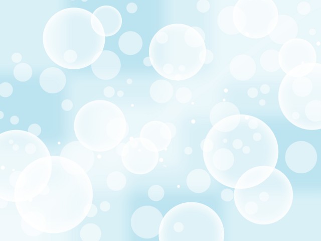 幻想的な水玉模様の壁紙 バブル柄背景素材イラスト 無料イラスト