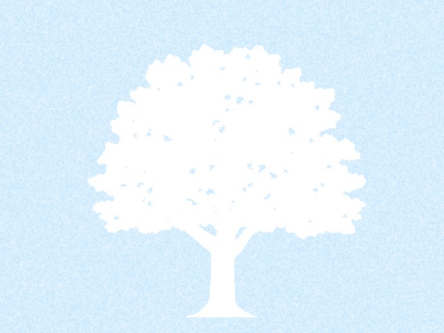 白い木と青い背景の壁紙 シンプルイラスト素材 無料イラスト素材 素材ラボ