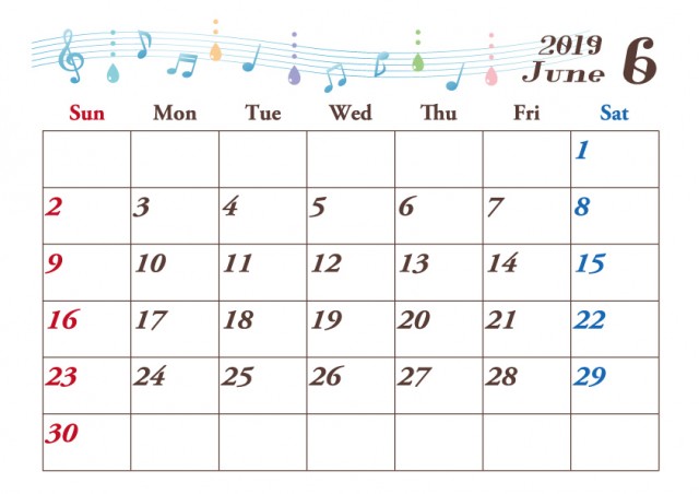 印刷可能無料 6 月 カレンダー イラスト 写真素材 フォトライブラリー