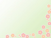 梅の花の壁紙フレ…