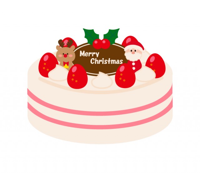 サンタクロースとトナカイのクリスマスケーキ2 無料イラスト素材 素材ラボ サンタクロースとトナカイのクリスマスケーキ2 無料イラスト素材 素材ラボ