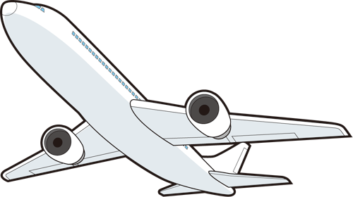 ジェット旅客機 無料イラスト素材 素材ラボ