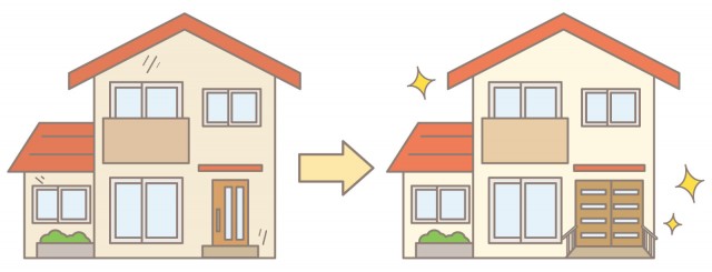 住宅改修 リフォーム 無料イラスト素材 素材ラボ