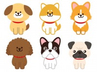 パグ かわいい無料イラスト 使える無料雛形テンプレート最新順 素材ラボ