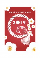 2019年　年賀…