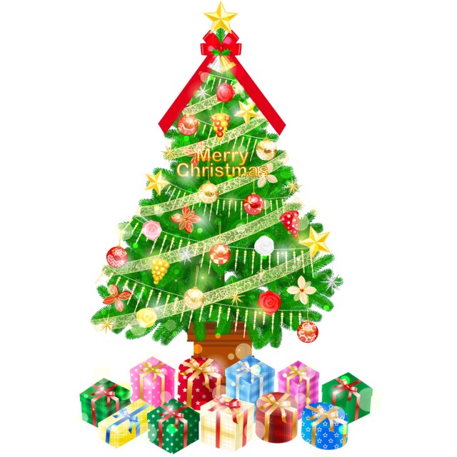 クリスマスツリー Csai Png Jpg 無料イラスト素材 素材ラボ