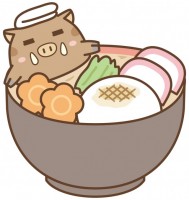 お雑煮 かわいい無料イラスト 使える無料雛形テンプレート最新順 素材ラボ