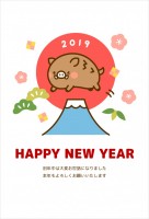 2019年賀状　…