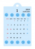 2019年　花と…