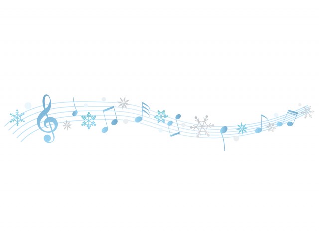 冬の音楽イラスト1 無料イラスト素材 素材ラボ