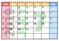 2019年7月カ…