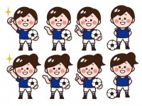 サッカー かわいい無料イラスト 使える無料雛形テンプレート最新順 素材ラボ