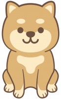 柴犬 かわいい無料イラスト 使える無料雛形テンプレート最新順 素材ラボ