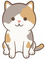 三毛猫 かわいい無料イラスト 使える無料雛形テンプレート最新順 素材ラボ