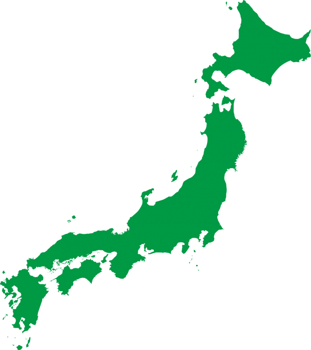 日本地図 | 無料イラスト素材｜素材ラボ