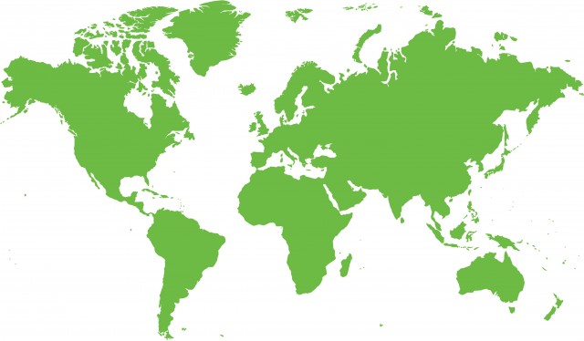 アメリカ基準 世界地図 無料イラスト素材 素材ラボ