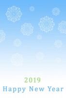 2019年　雪の…