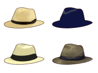 帽子4種